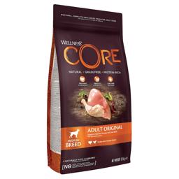 Wellness Core Vuxen original torrfoder för små hundar Havslax & tonfisk
